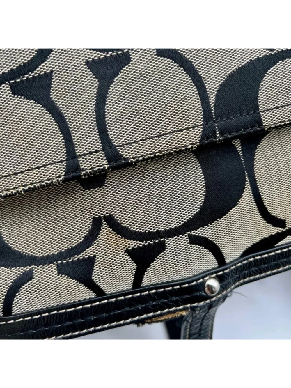 Coach Signature Canvas Diaper Bag F13803
